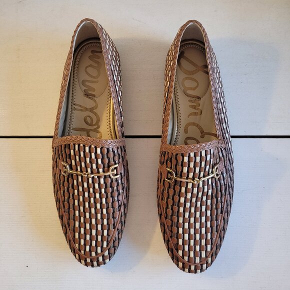 $108 NWT (9) Sam Edelman Woven Leather Loafer - Picture 2 of 8